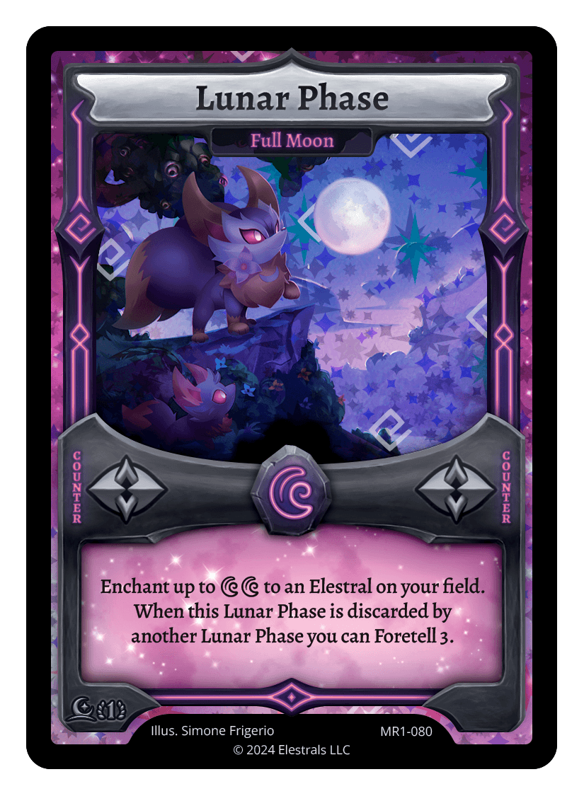 Lunar Phase - Full Moon - MR1-080